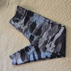 Terez Blue Camo Leggings